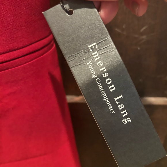 Maroon Emerson Lang Button-Up Vest - Picture 5 of 8